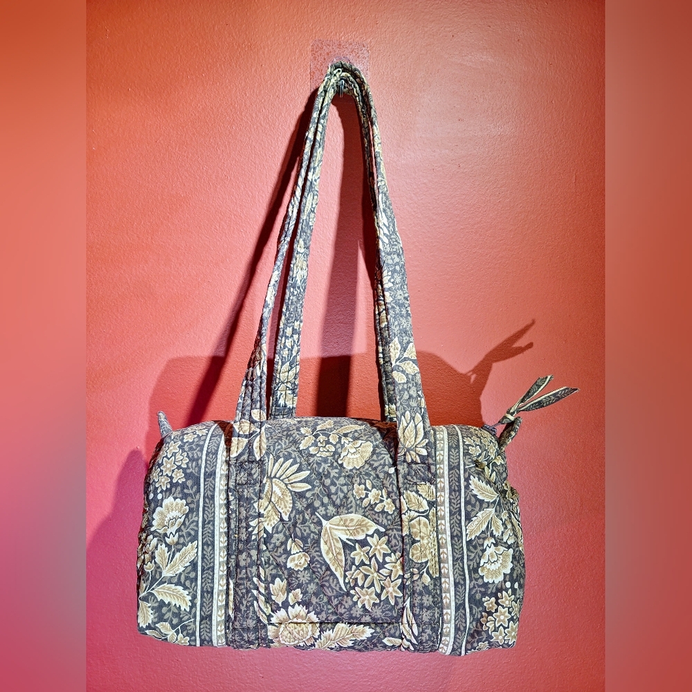 Vera Bradley Small Duffle Bag New Java Print Fall 1998